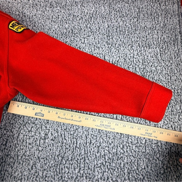 Vintage Filson Mackinaw Wool Cruiser Red Mens 42 Hunting Jacket Seattle USA READ - Picture 13 of 16